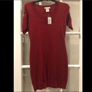 Body central body con red dress size small